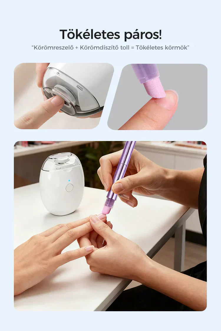🎁1+1 ingyenes💅Automatikus körömreszelő