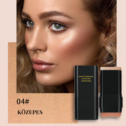 🎅 Karácsonyi akció 50% kedvezmény 🔥✨ 2 az 1-ben alapozó stick ecsettel