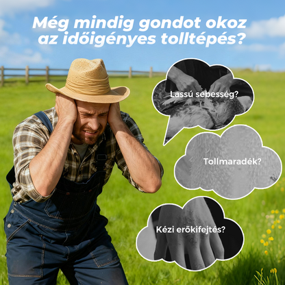 🦆🔥50% KEDVEZMÉNY KORLÁTOTT IDŐRE🔥 🐓 Elektromos baromfi tolltépő