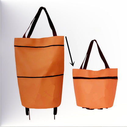 🛍️✨ Átalakítható bevásárlótáska – elrejti a kerekeket, 20 kg-ot bír, cipzárral bővíthető!