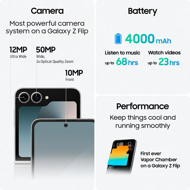 SAMSUNG Galaxy Z Flip 6 2025