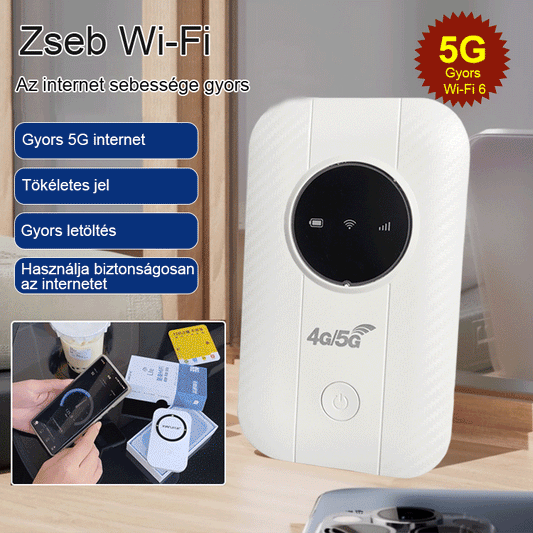👍 Ingyenes WIFI a világ minden táján 🚀 Ultragyors 5G hálózat 🌏 3000 GB forgalom havonta 🆓 Nincs havidíj 🆓 Nincs szerződés 🆓 Nincs szükség SIM-kártyára.