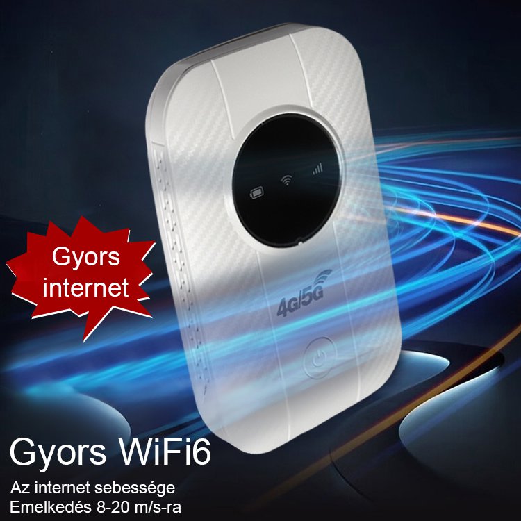 👍 Ingyenes WIFI a világ minden táján 🚀 Ultragyors 5G hálózat 🌏 3000 GB forgalom havonta 🆓 Nincs havidíj 🆓 Nincs szerződés 🆓 Nincs szükség SIM-kártyára.