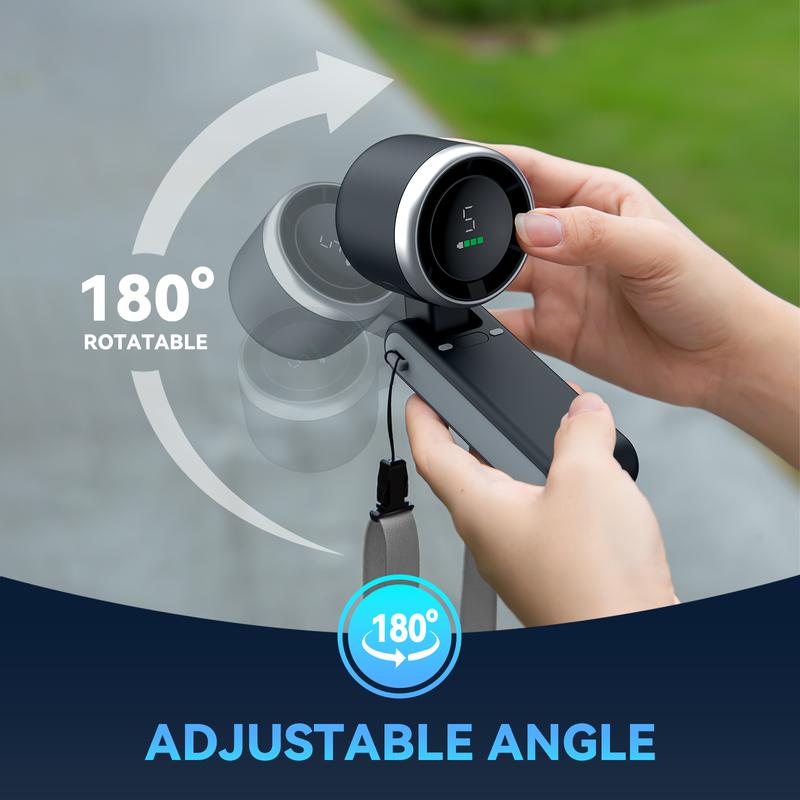 Maradjon hűvös bármikor az N607 Turbo kézi ventilátorral