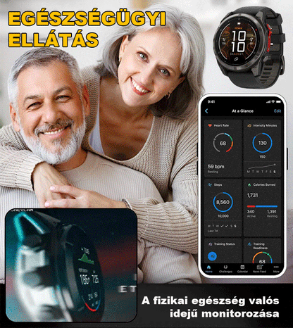 Intelligens egészségügyi ellenőrző karóra GT1125 Pro