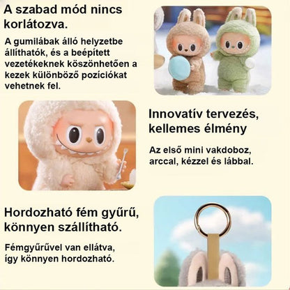Plush pendant from the Makaronowa Labubu series