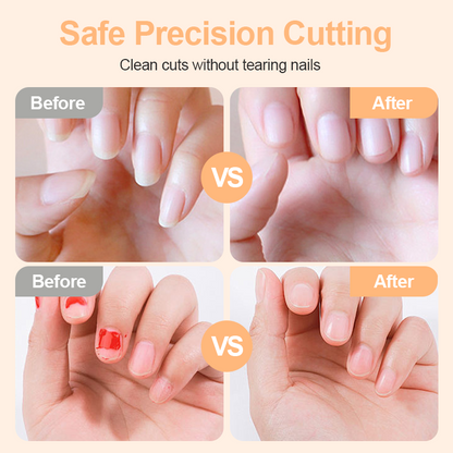 🔥💅 Professional LED körömvágó | Láthatatlan pontosság 🙋‍♀️💕