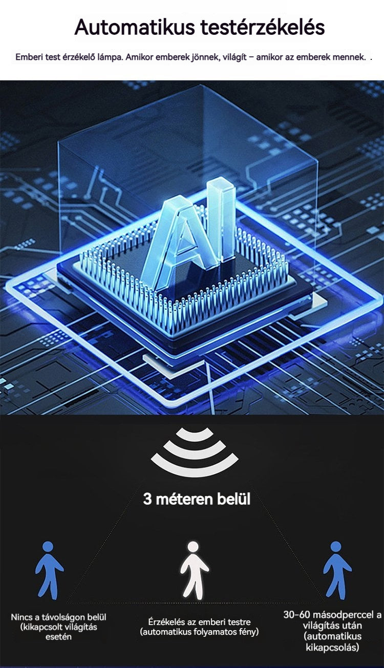Térfigyelő kamerás utcai lámpák szimulációja