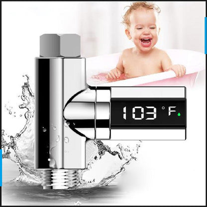 🚿🌡️ Zuhany hőmérő - Alkalmas időseknek és babaváróknak 👶💕
