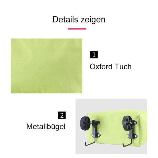 🛍️✨ Átalakítható bevásárlótáska – elrejti a kerekeket, 20 kg-ot bír, cipzárral bővíthető!