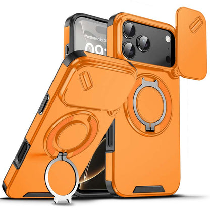 🔥Mágneses telefontok gyűrűs állvánnyal iPhone-hoz✨