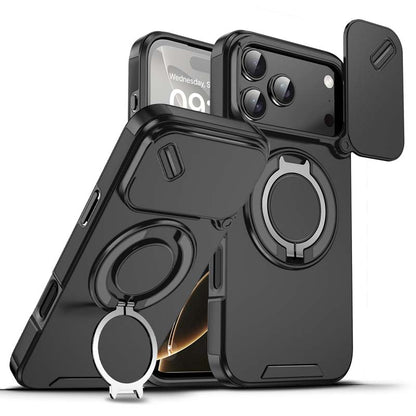 🔥Mágneses telefontok gyűrűs állvánnyal iPhone-hoz✨