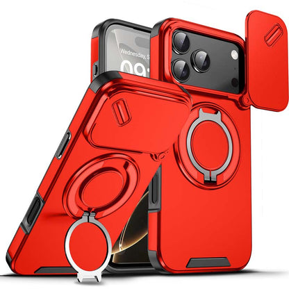 🔥Mágneses telefontok gyűrűs állvánnyal iPhone-hoz✨