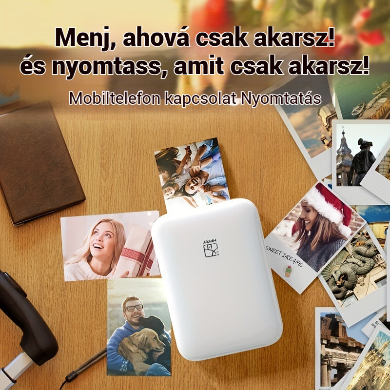Bezprzewodowa przenośna drukarka fotograficzna